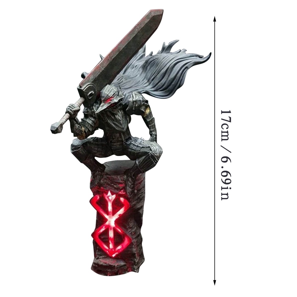 Mô Hình Nhân Vật Ellen Berserk Guts Mặc Áo Giáp Trong Đêm