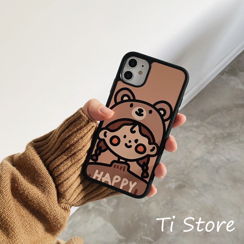Ốp Lưng Girl Happy 4 iP