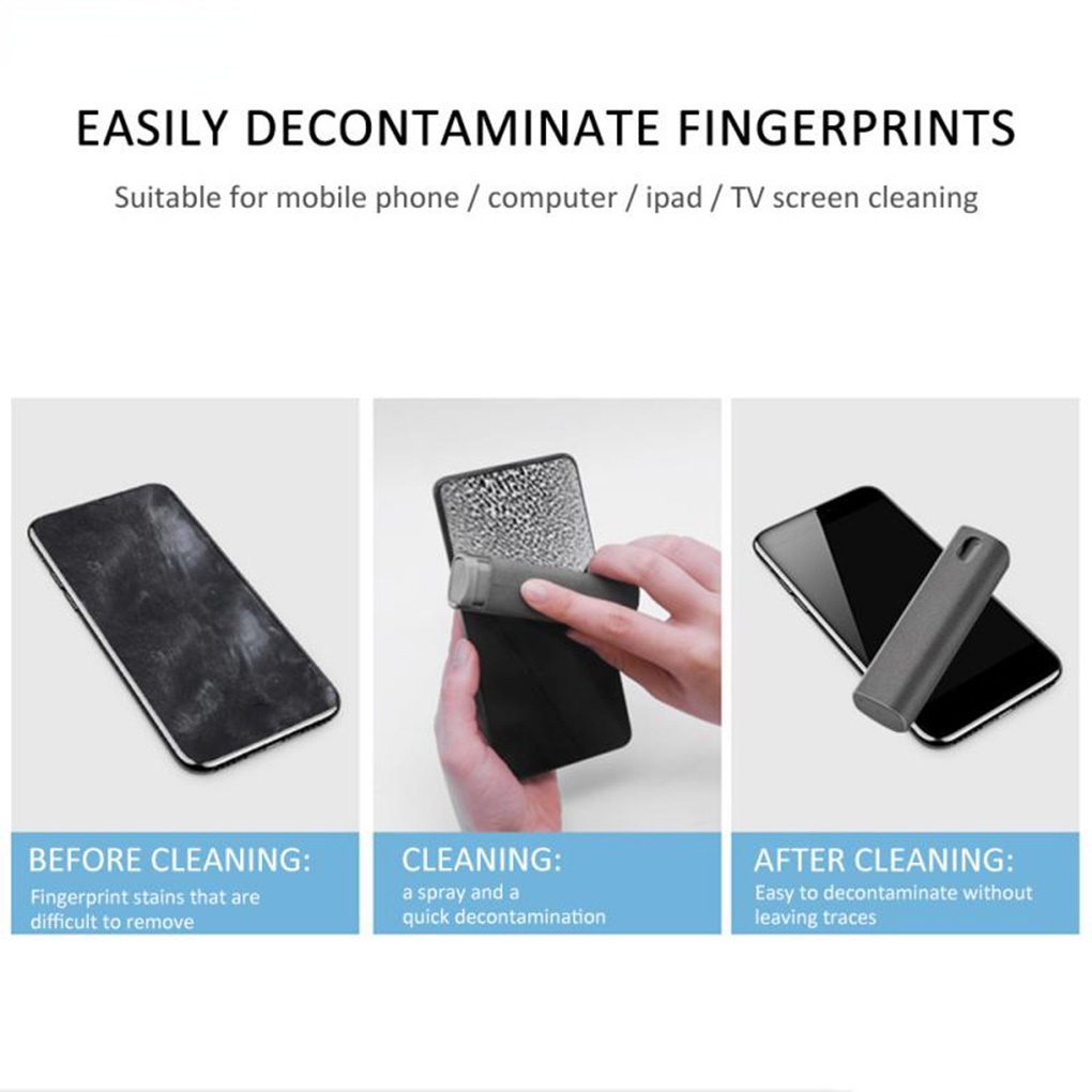 ✅ Chai Xịt Vệ Sinh Làm Sạch Màn Hình Điện Thoại, Máy Tính Bảng, Laptop, Tivi