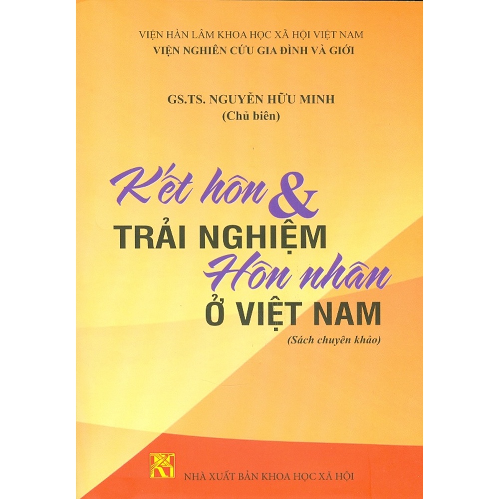 Sách - Kết Hôn Và Trải Nghiệm Hôn Nhân Ở Việt Nam