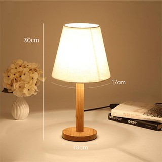 [VIDEO GỐC] - Đèn Ngủ Để Bàn Bằng Gỗ Tự Nhiên LED vàng dành cho đọc sách, phòng ngủ - Đèn ngủ đẹp, rẻ