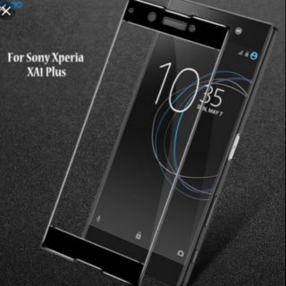 Kính cường lực 4D Full màn loại xịn Sony Xperia XA1 Plus(đen)