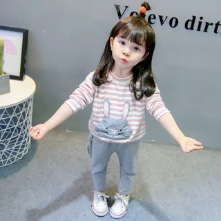 BỘ NỈ DA CÁ TAI THỎ CHO BÉ GÁI