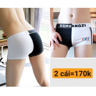 (Full size 50-90kg) Quần lót ngủ nam 2 trong 1 vừa mặc ngủ vừa mặc lót