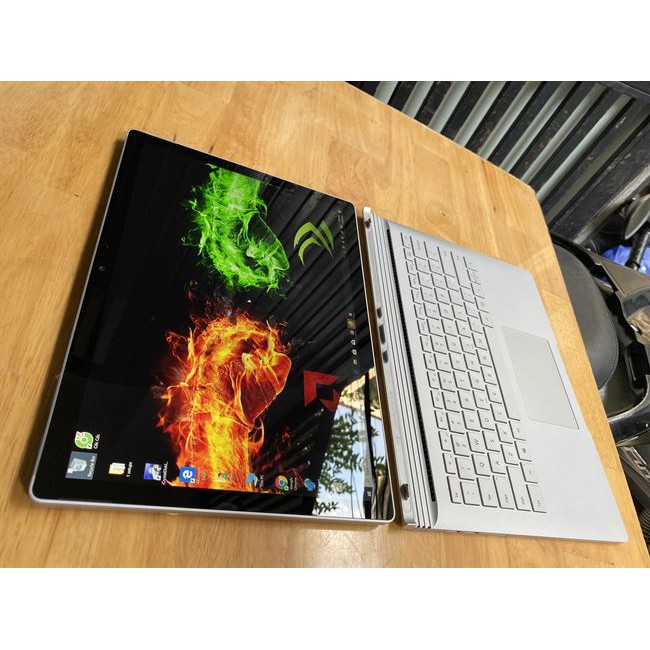 Laptop Microsoft Surface Book 2, i7 8650u, 16G, 512GG, GTX1050, 99%,  giá rẻ