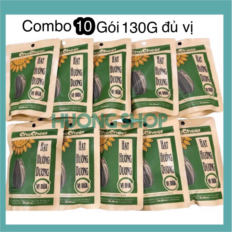 Hạt Hướng Dương Chacheer 130g vị Mộc/ Dừa / Ngũ vị hương