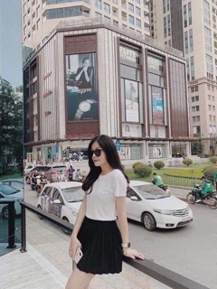 Chân váy thái xếp ly ngắn