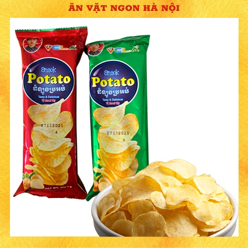 Snack Potato Khoai Tây Vela Đồ Ăn Vặt Ngon Giá rẻ