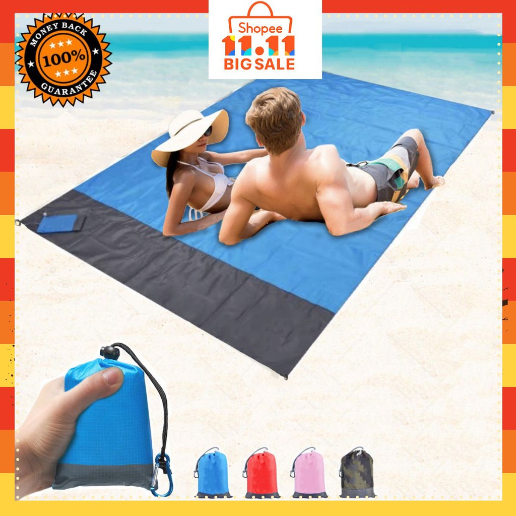 Thảm Picnic Đi Cắm Trại Không Thấm Nước - Tấm Trải Đi Dã Ngoại (2-4 Người) | BigBuy360 - bigbuy360.vn