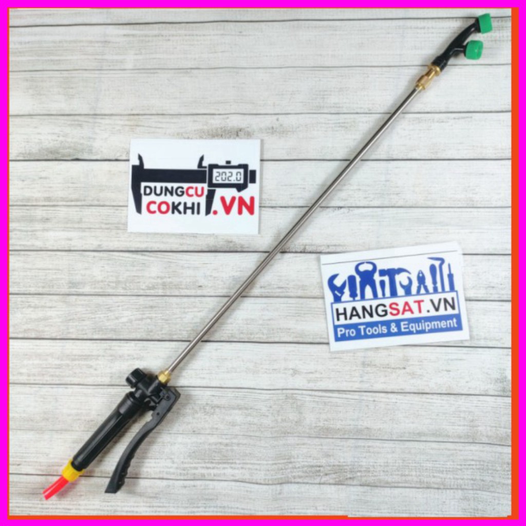 Cần tưới cây, phun thuốc sâu, loại cần rút 1.2m, đầu phun sương 2 mắt, đã đấu sẵn đầu ra