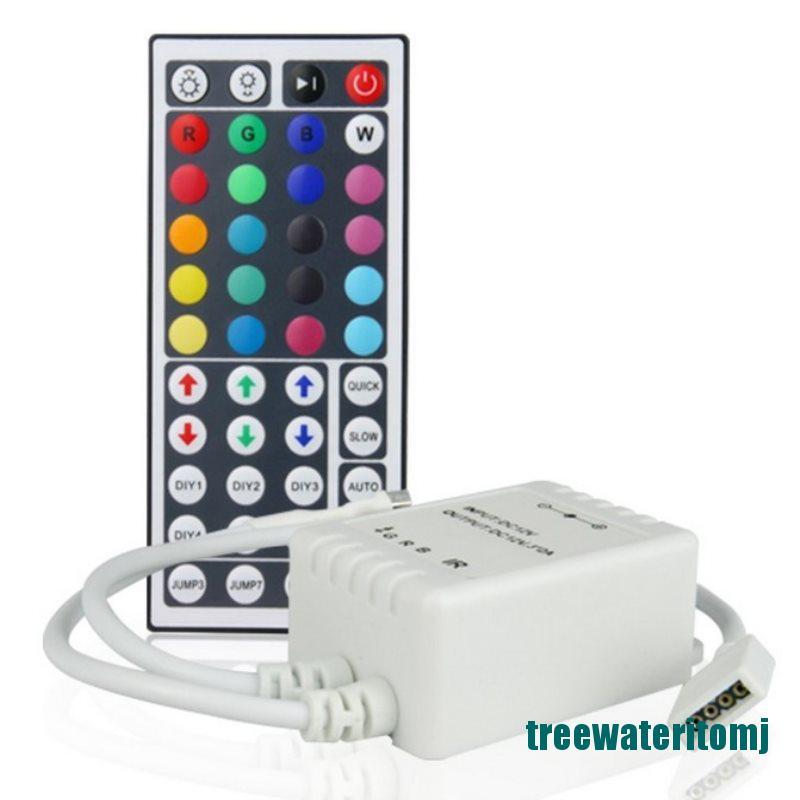 (new)44 Key IR Remote Controller RGB Control Box DC 12V For LED 3528/5050 Strip Light