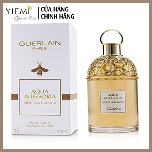 [𝘊𝘩𝘪́𝘯𝘩 𝘏𝘢̃𝘯𝘨] nước hoa cao cấp Guerlain Aqua Allegoria Nerolia Bianca – 5/10/20ml hương cam chanh dành cho cả nam và nữ