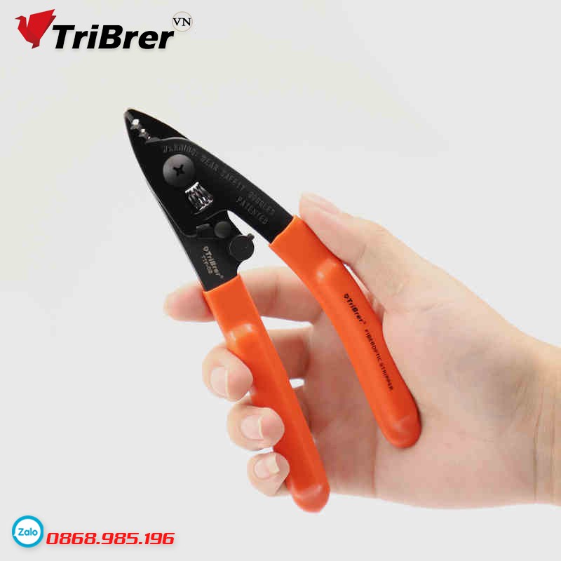 [ Mua 2 tặng 1 ] Dao cắt sợi quang CLV-100E + Kìm tuốt sợi quang Tribrer 3 lỗ ( Tặng tool cắt vỏ dây nhảy, ống lỏng )