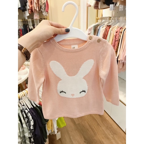 áo len thỏ hồng