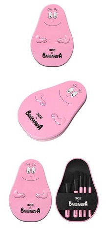 Bộ cọ 3CE BARBAPAPA BRUSH KIT