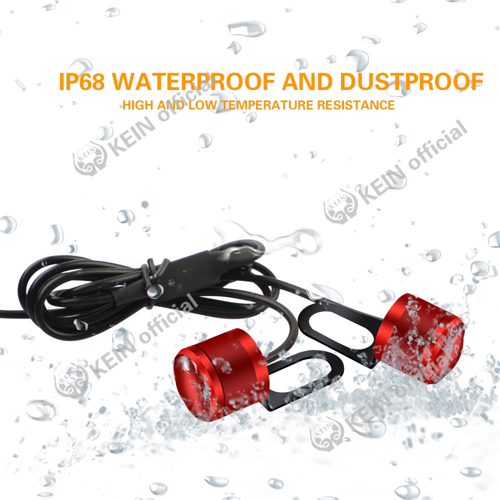 Đèn LED Hình Mắt Đại Bàng Gắn Biển Số Xe Mô Tô Và Xe Đạp Điện Trang Trí Độ Sáng Cao 5730