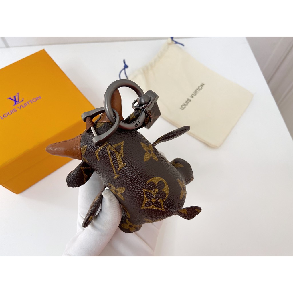 Móc Khóa Hình Xô Đựng Phụ Kiện Trang Trí Túi Xách Cao Cấp