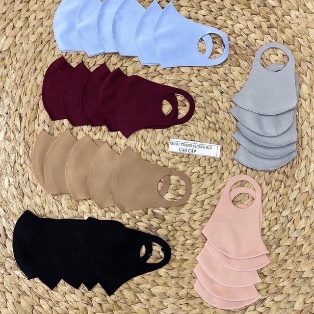 Khẩu Trang ❤️FREE SHIP❤️ Khẩu Trang Vải Su 3D Kháng Khuẩn Đủ Màu Cực Hot 🌟🌟🌟🌟🌟 | BigBuy360 - bigbuy360.vn