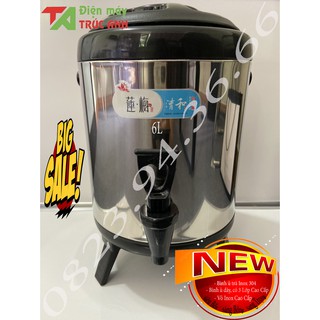 Bình Ủ Trà 6L Có Mặt Đồng Hồ/ Không có mặt đồng hồ hiển thị nhiệt độ