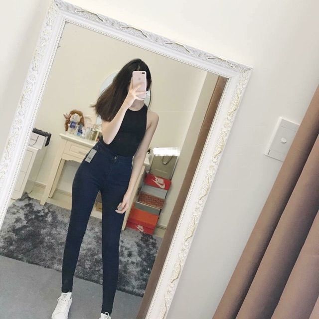 Quần jeans nữ skinny topshop D6690 | WebRaoVat - webraovat.net.vn