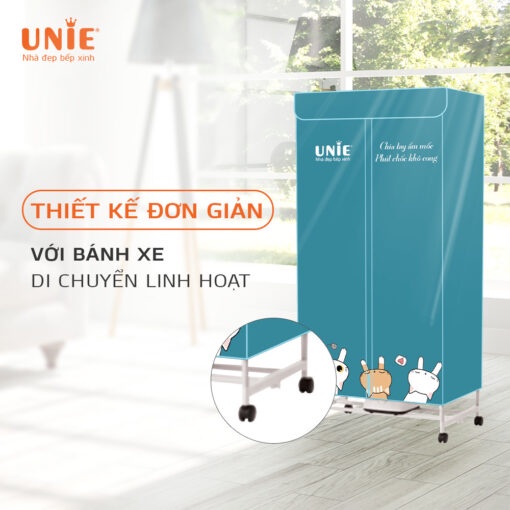 Máy sấy quần áo UNIE UE688 (công suất 900W) - Hàng chính hãng