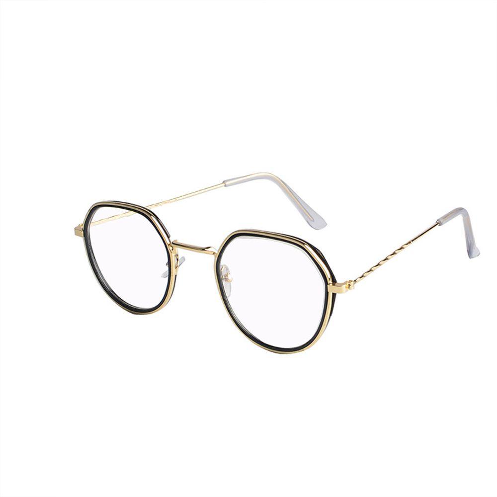 Mắt Kính Gọng Lớn Trong Suốt Phong Cách Vintage Cho Nam
