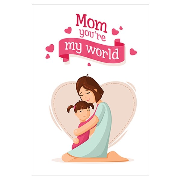 Sách - Notebook - Mom, You'Re My World (Tb) TSM0462