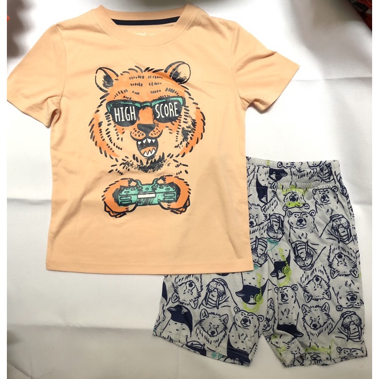 Bộ thun bé trai cat&amp;jack xuất xịn 4tuổi đến 16 tuổi (tầm 16kg đến 52kg)