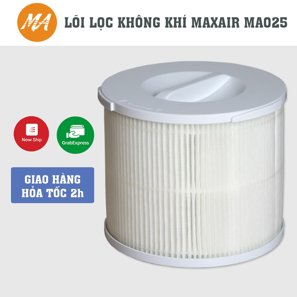 Lõi lọc không khí Hepa thay thế máy lọc không khí Max Air MA025, lọc bụi mịn PM2.5, hàng chính hãng