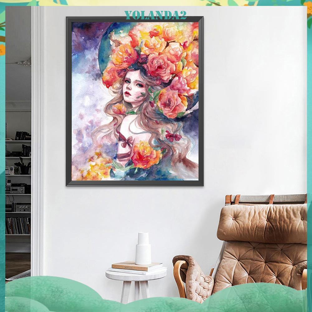Tranh Thêu Chữ Thập 11ct Thủ Công 40x50cm