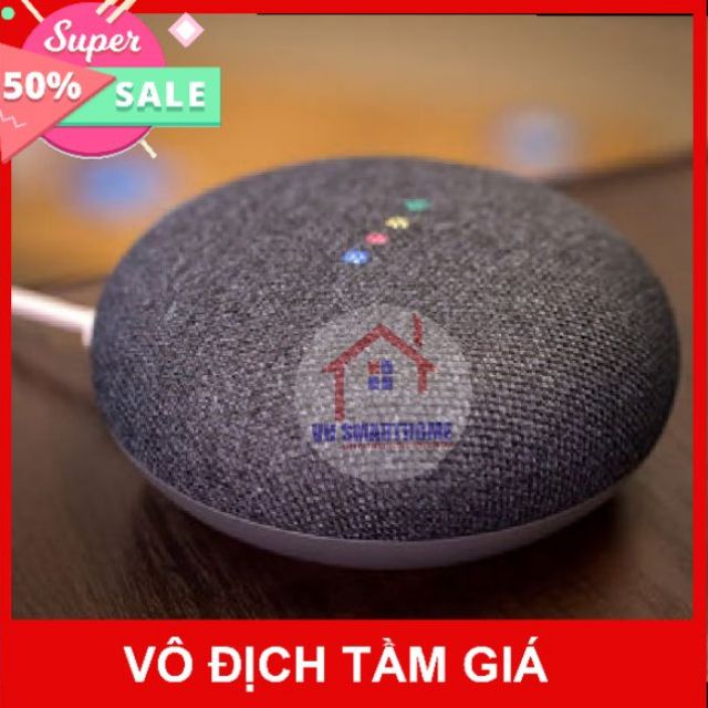 Loa thông minh Google Home Mini tích hợp trợ lý ảo Google Assistant