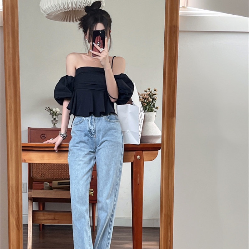 Áo Sơ Mi Ngắn Tay Thiết Kế Quyến Rũ Thời Trang Dành Cho Nữ