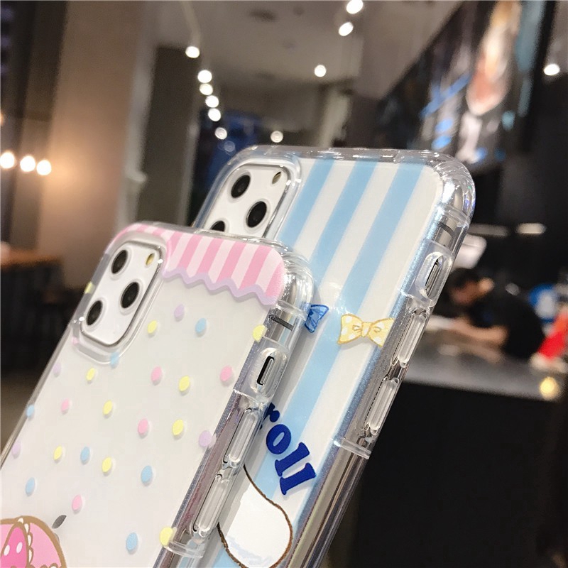 Ốp iphone Ốp điện thoại mềm họa tiết đáng yêu cho iPhone 11 PRO MAX SE2 X XR XS 6S 7 8 plus 7plus 8P Case Iphone 12Mini 12 Pro max Cover | BigBuy360 - bigbuy360.vn