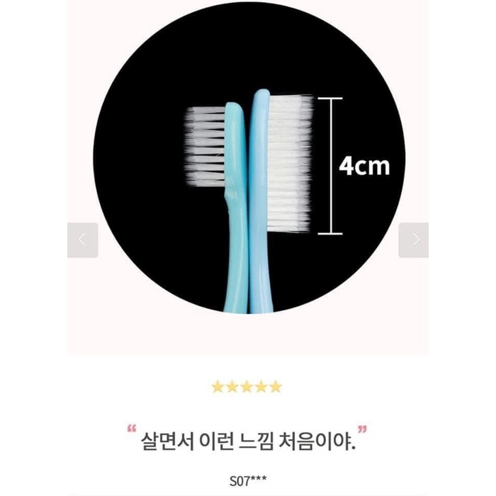 Set 10 chiếc bàn chải đáng răng Wangta số 1 Hàn Quốc