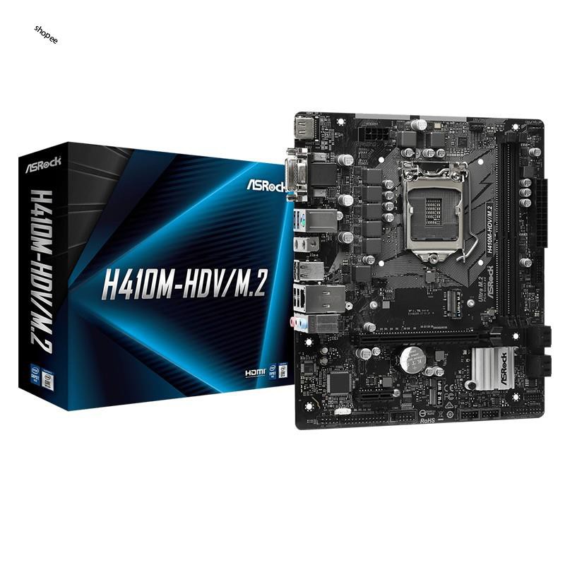 Combo sản phẩm: Main Asrock H410M-HDV / CPU Intel I3 10100 / Ram 8G Bus 2666