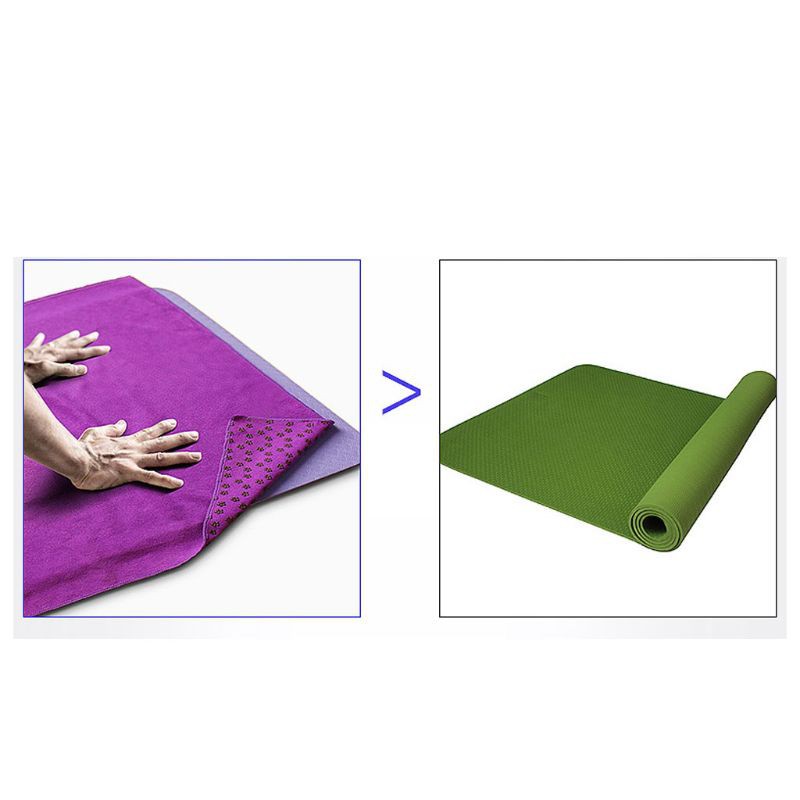 Khăn Tập Yoga Thể Thao Nhanh Khô Bằng Silicon