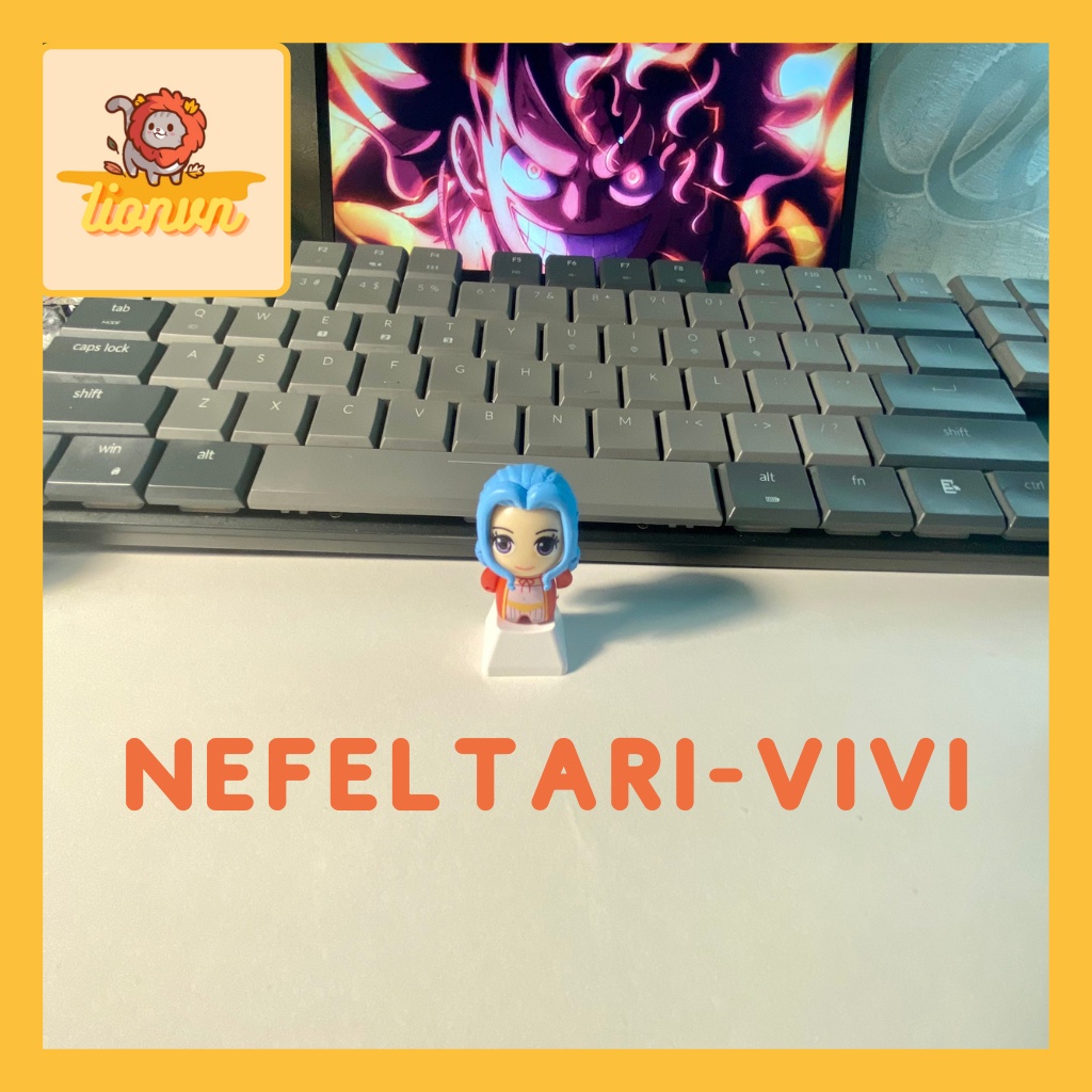Nút Bàn Phím Keycap lẻ One Piece siêu dễ thương Lionvn