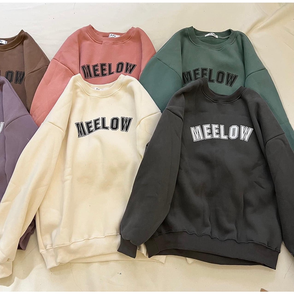 Áo Nỉ Sweater In CHữ Chất NỈ Ngoại Form To Samsam4896