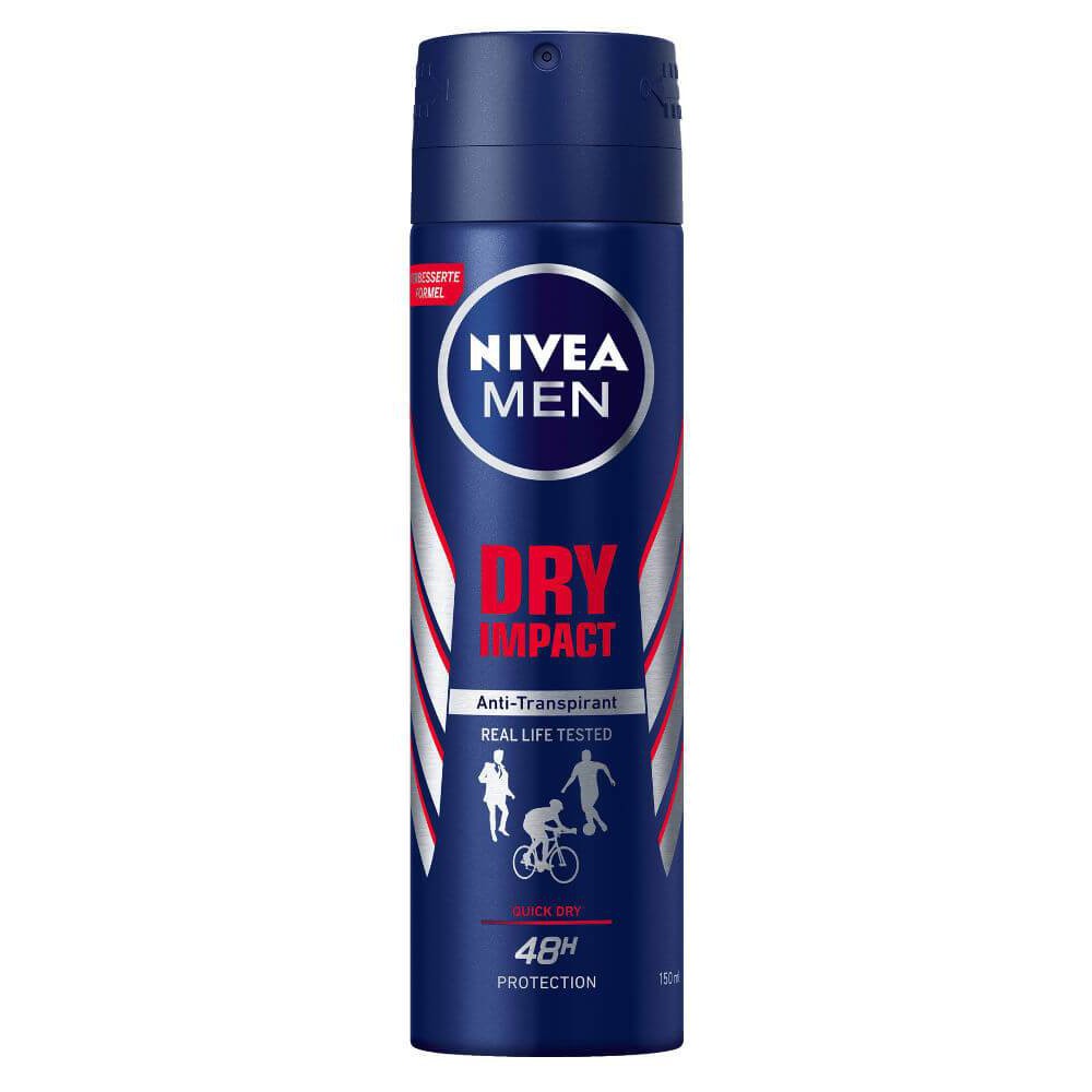 [Nivea Men - Đủ loại] Xịt Ngăn Mùi Nivea Men 150ml