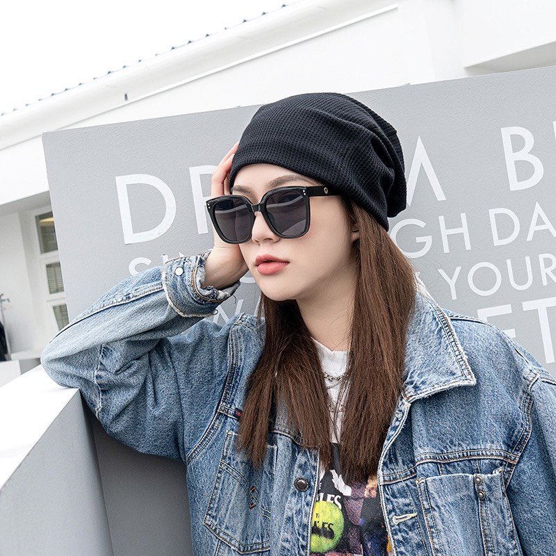 Kính râm đi biển nam nữ UNISEX khuyên tròn bản to cá tính Kính đi nắng sang chảnh