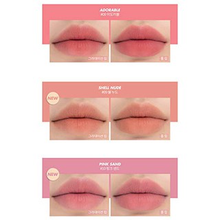 [New][Shell Beach Nude Collection] Son thỏi lì Romand New Zero Matte Lipstick 3g