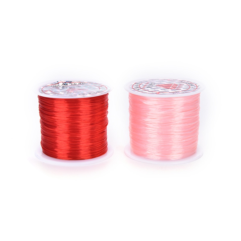 Cuộn dây cước co giãn làm trang sức vòng tay / vòng cổ 0.5mm dài 50m