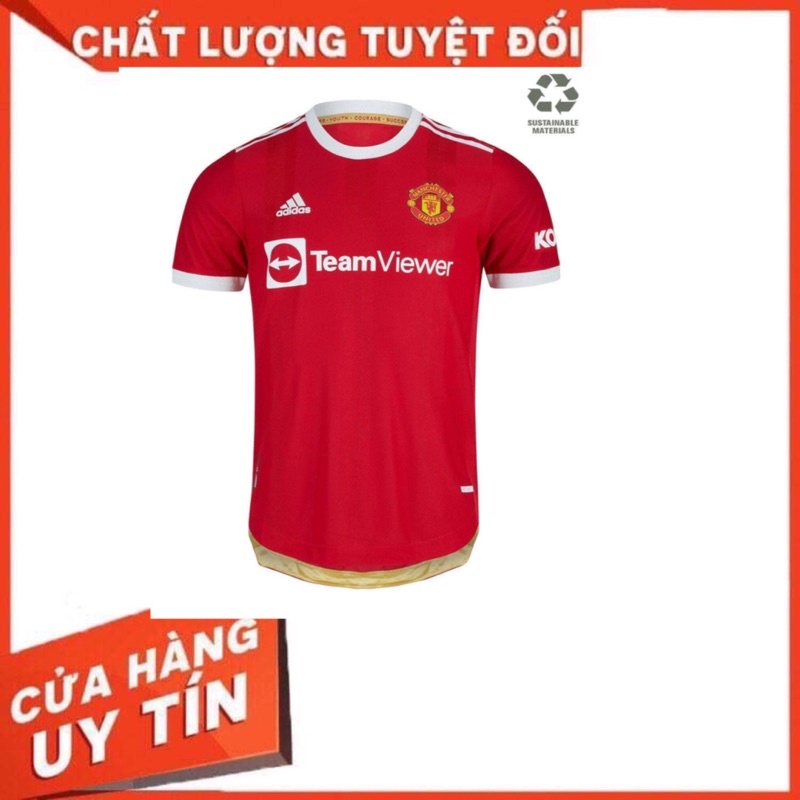 ÁO BÓNG ĐÁ CLB MANCHESTER UNITD TEAM VIEWER MẪU MỚI, ÁO ĐÁ BANH MU VẢI THÁI MÙA GIẢI 2021 2022