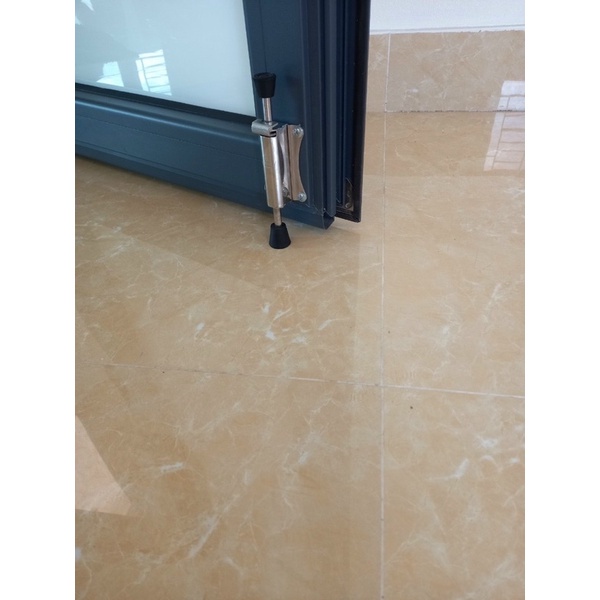 Chân hãm cửa inox 304, chân chống giữ cửa chính đạp thông minh bản mới 2023 có lẫy hãm mở nhanh cực chắc