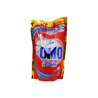 NƯỚC GIẶT TAY OMO SIÊU BỌT TÚI 1.8KG