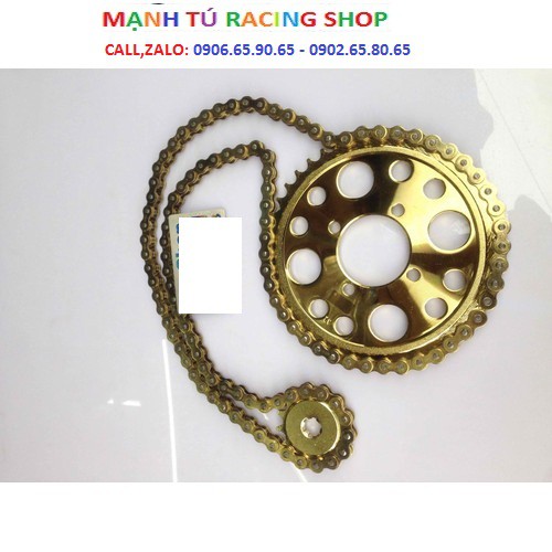 Nhông sên dĩa vàng xe sipo