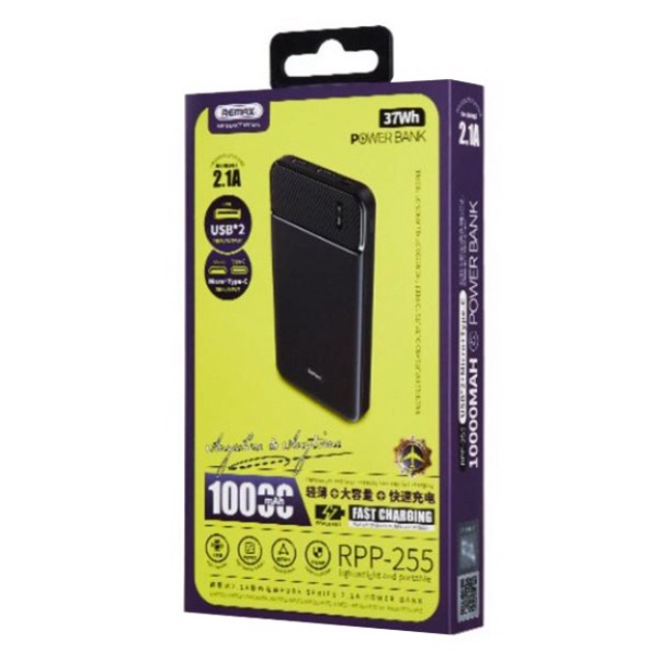 Pin Sạc Dự Phòng 10000Mah Remax RPP 256 Chính Hãng - Bảo Hành 12 Tháng