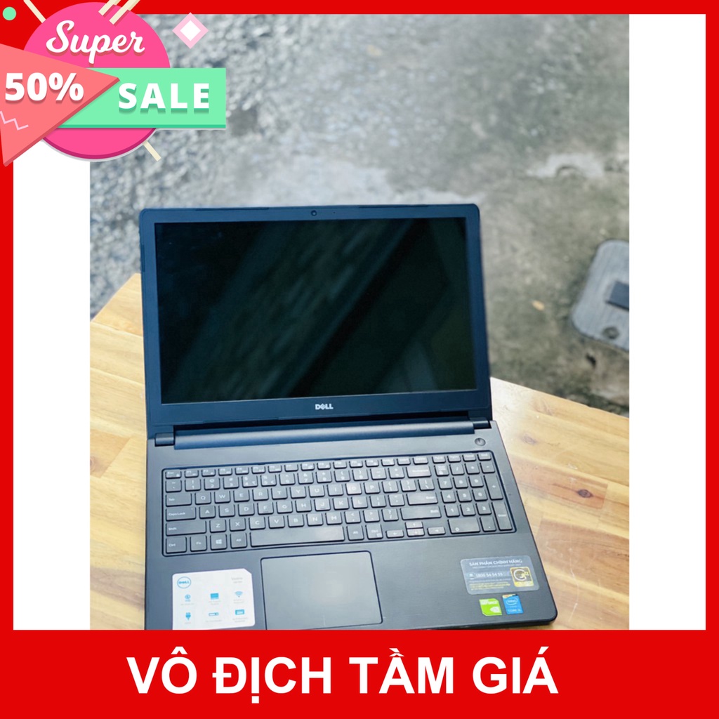 Laptop Dell Vostro 3559 i5 6200U/ Ram 8G/ SSD128 - 500G/ 15.6in/ Full Phím Số/ Vga HD520/ Giá rẻ
