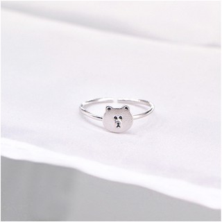 Nhẫn đầu gấu siêu dễ thương