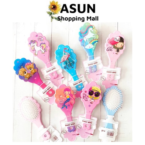 Lược Gai Chống Rối, Massage Đầu HAIR COMB (Giao Mẫu Ngẫu Nhiên) VC
